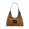 THE BELTED SACK BAG IN SUEDE